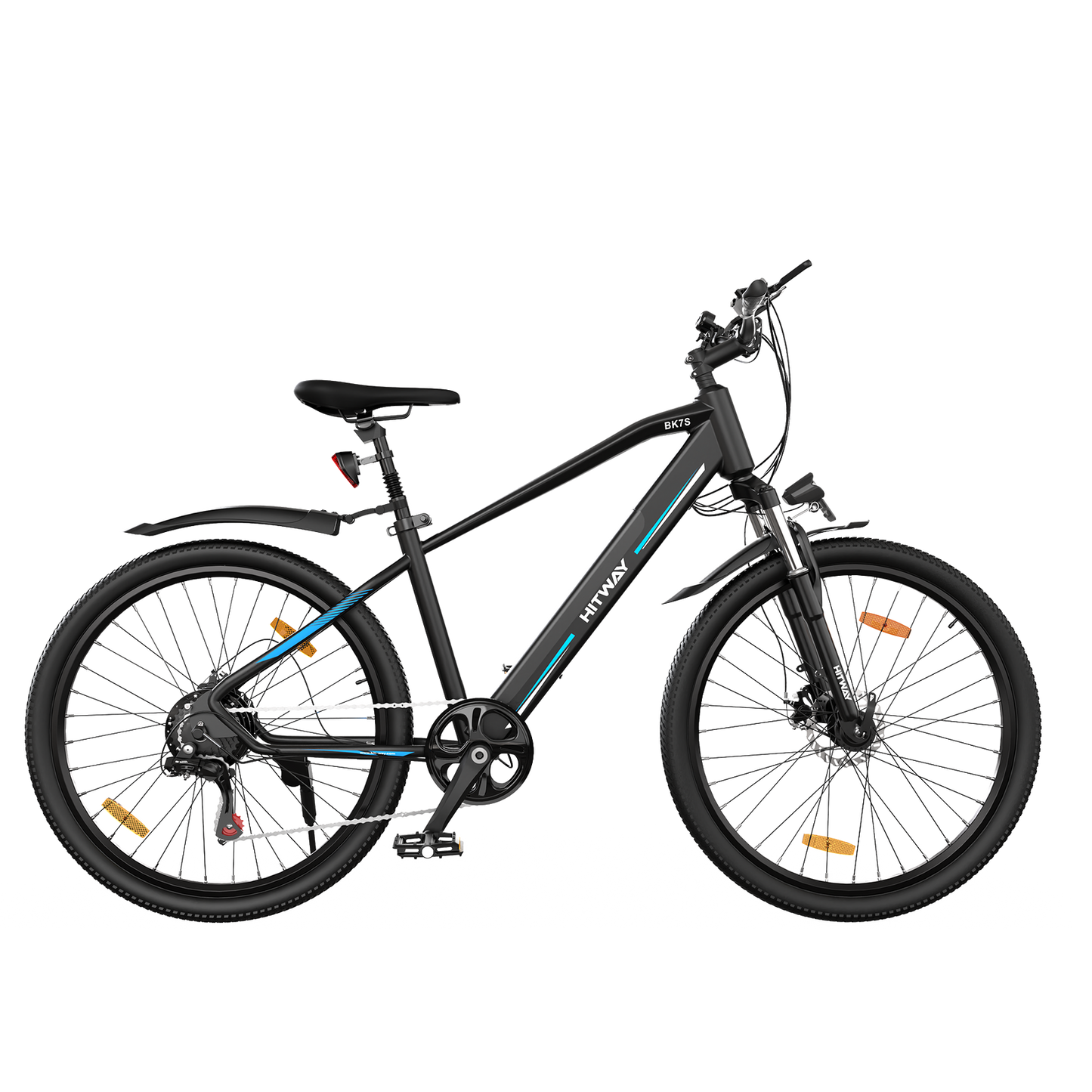 NEU E-Bike HITWAY BK7S 16" 250W 7-Gang SHIMANO Mountainbike