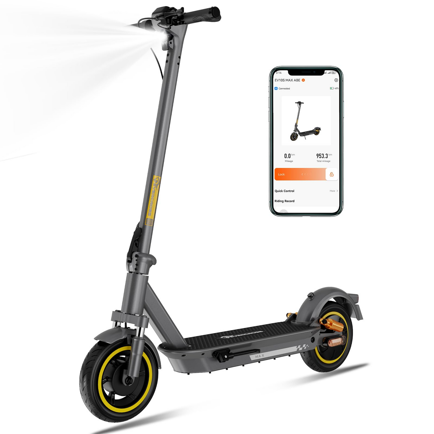 E-Scooter Evercross EV10S MAX 10" 500W mit ABE