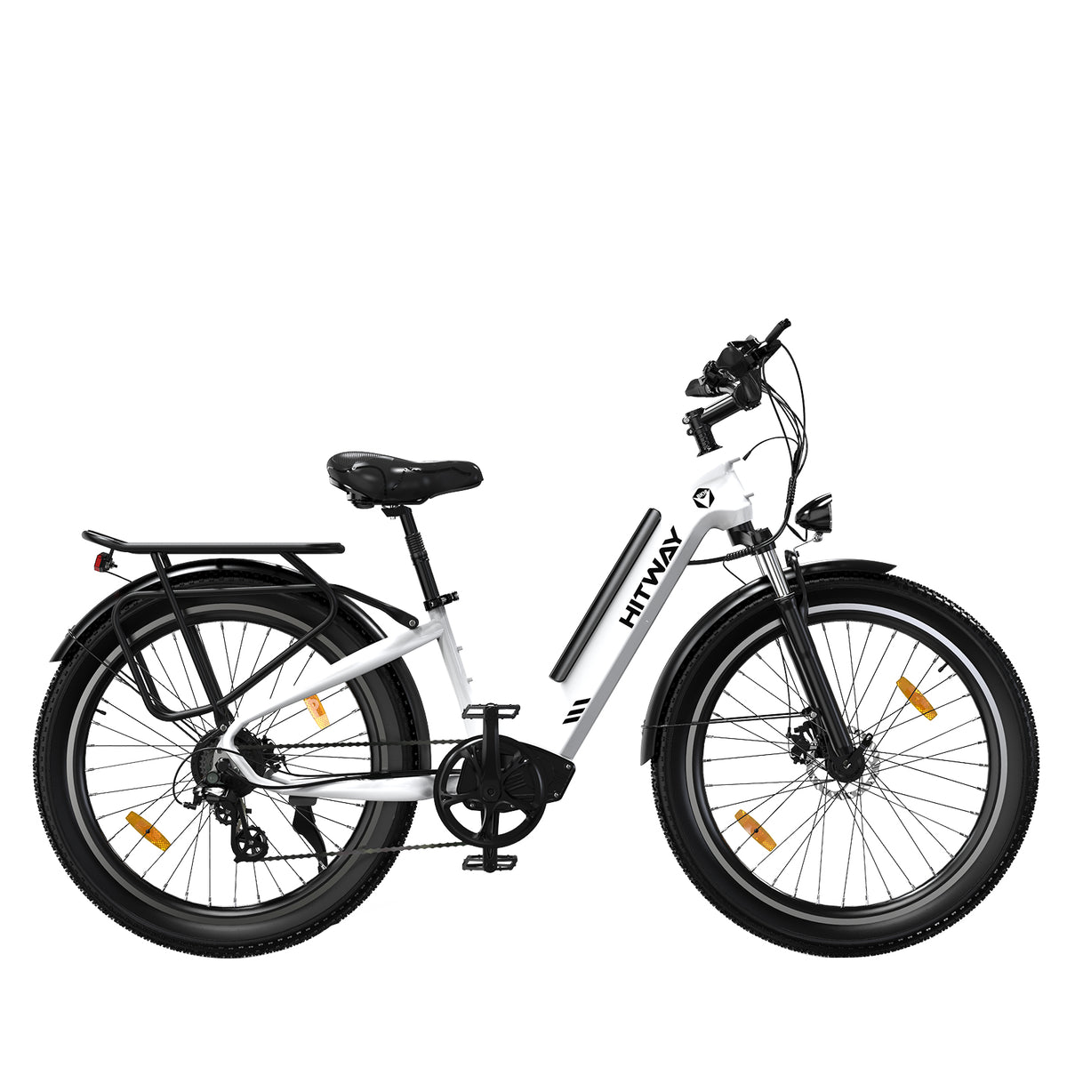 E-Bike HITWAY BK16 26" 250W 7-Gang SHIMANO Mountainbike