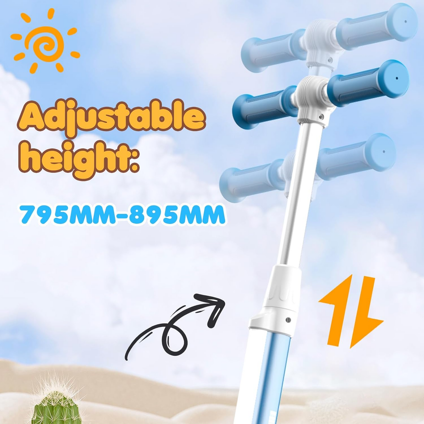E-Scooter Mega Motion ME2 50W 8 km/h für Kinder