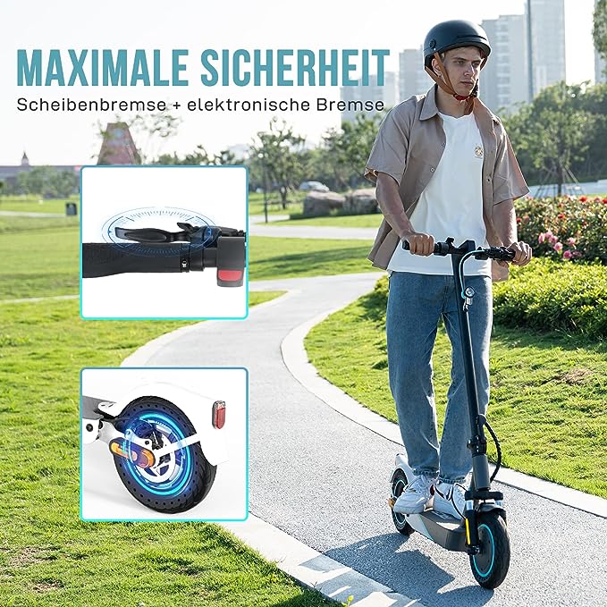 NEU E-Scooter RCB EV10K 10" 400W Pro mit ABE