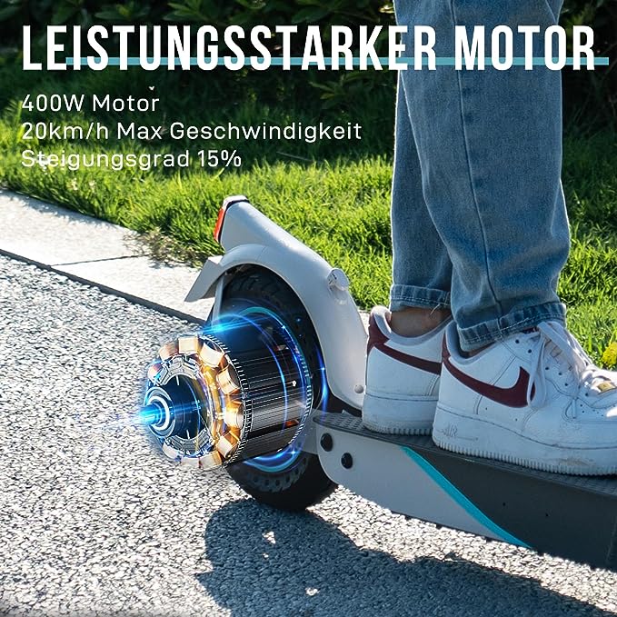 NEU E-Scooter RCB EV10K 10" 400W Pro mit ABE