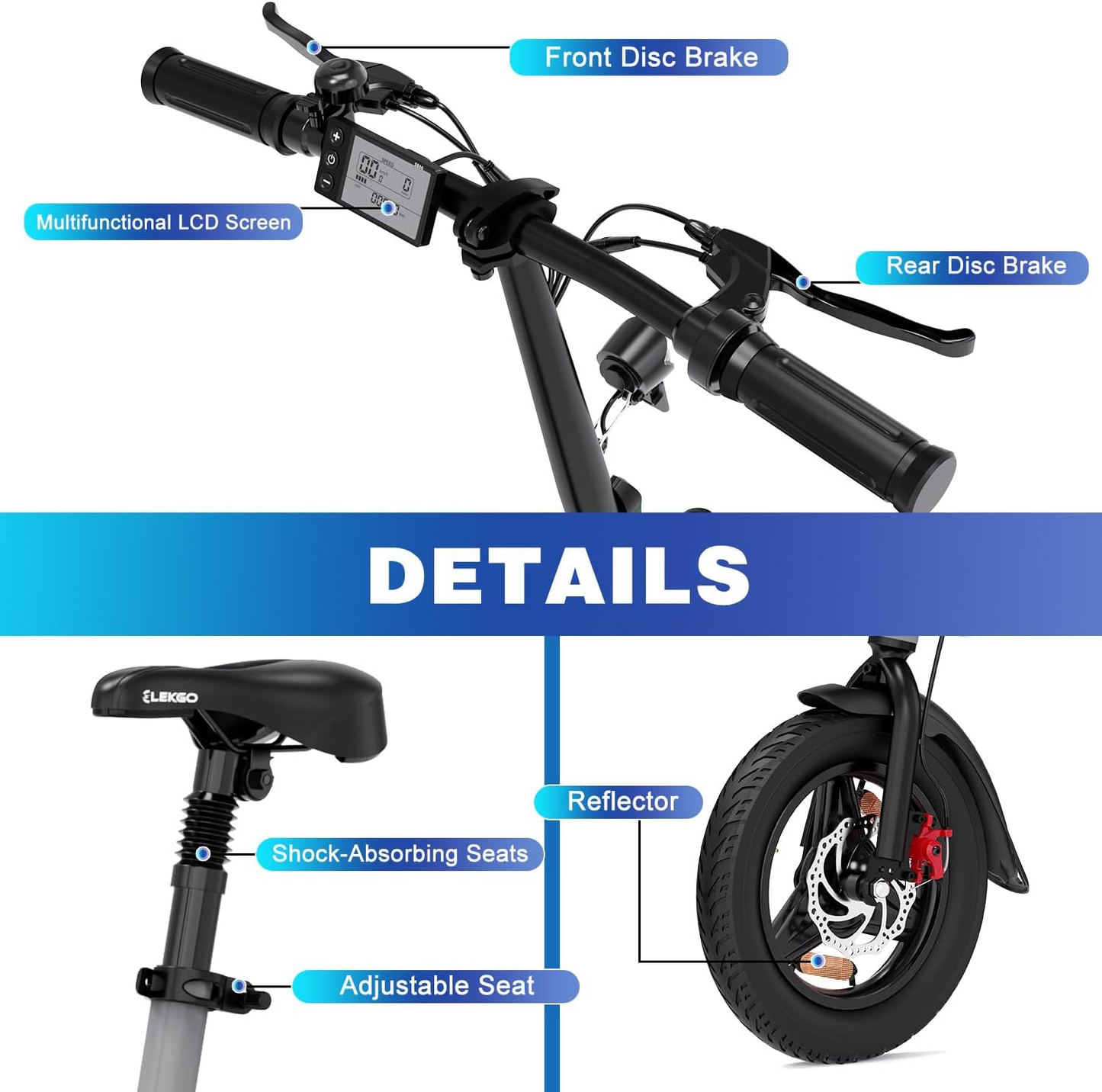 NEU E-Bike ELEKGO EG01 14" 250W