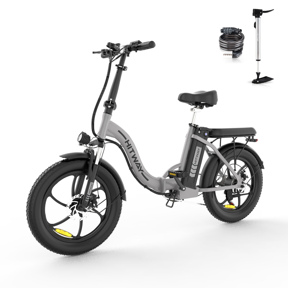 E-Bike HITWAY BK6S 20" Faltbar 250W 7-Gang SHIMANO Mountainbike