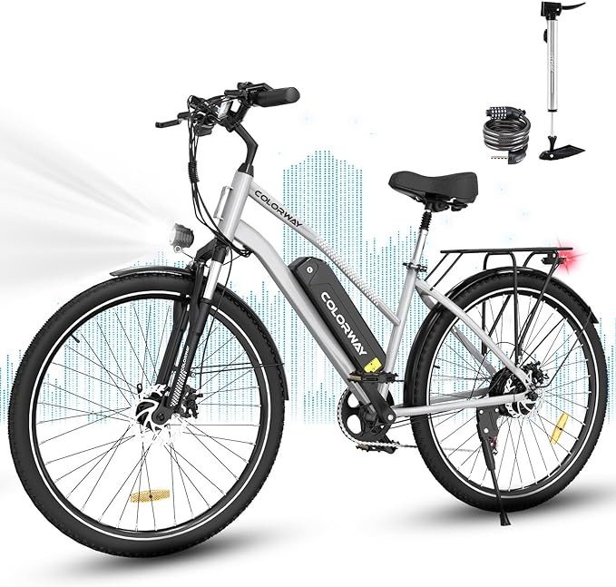 E-Bike Colorway BK27 28" 250W 7-Gang SHIMANO Citybike