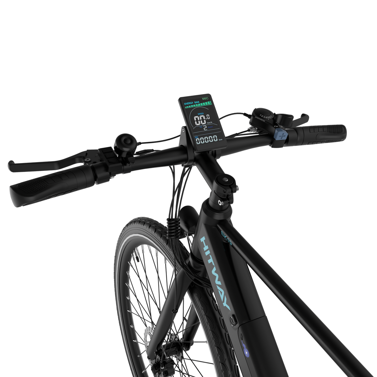 E-Bike HITWAY BK19 700c 27,5" 250W 7-Gang SHIMANO Rennrad