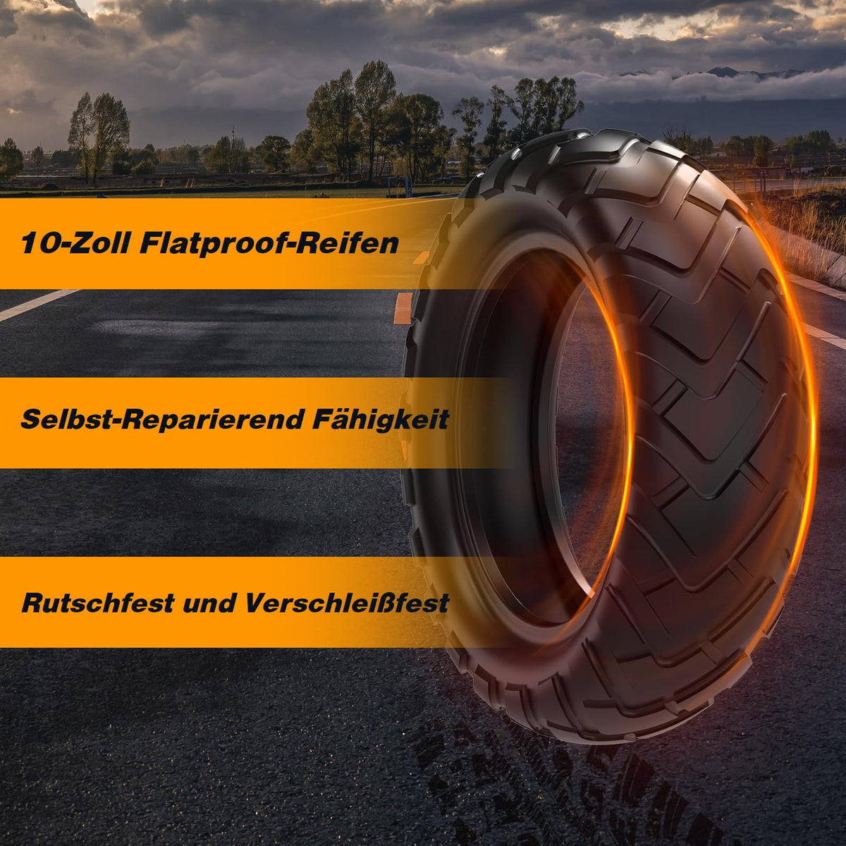 E-Scooter RCB D7 / D7 Pro 10" 500W mit ABE