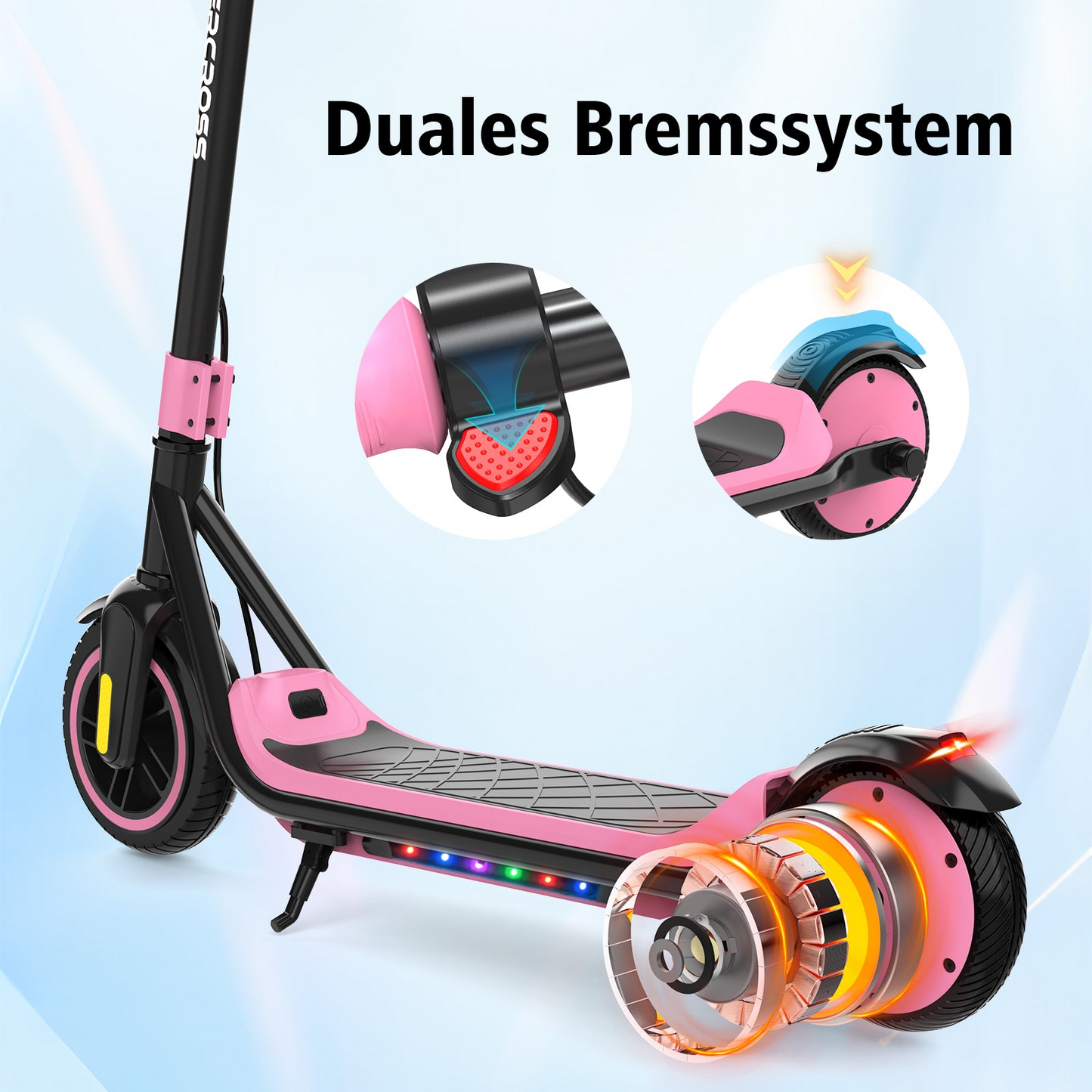 E-Scooter Evercross E6 150W 16 km/h für Kinder