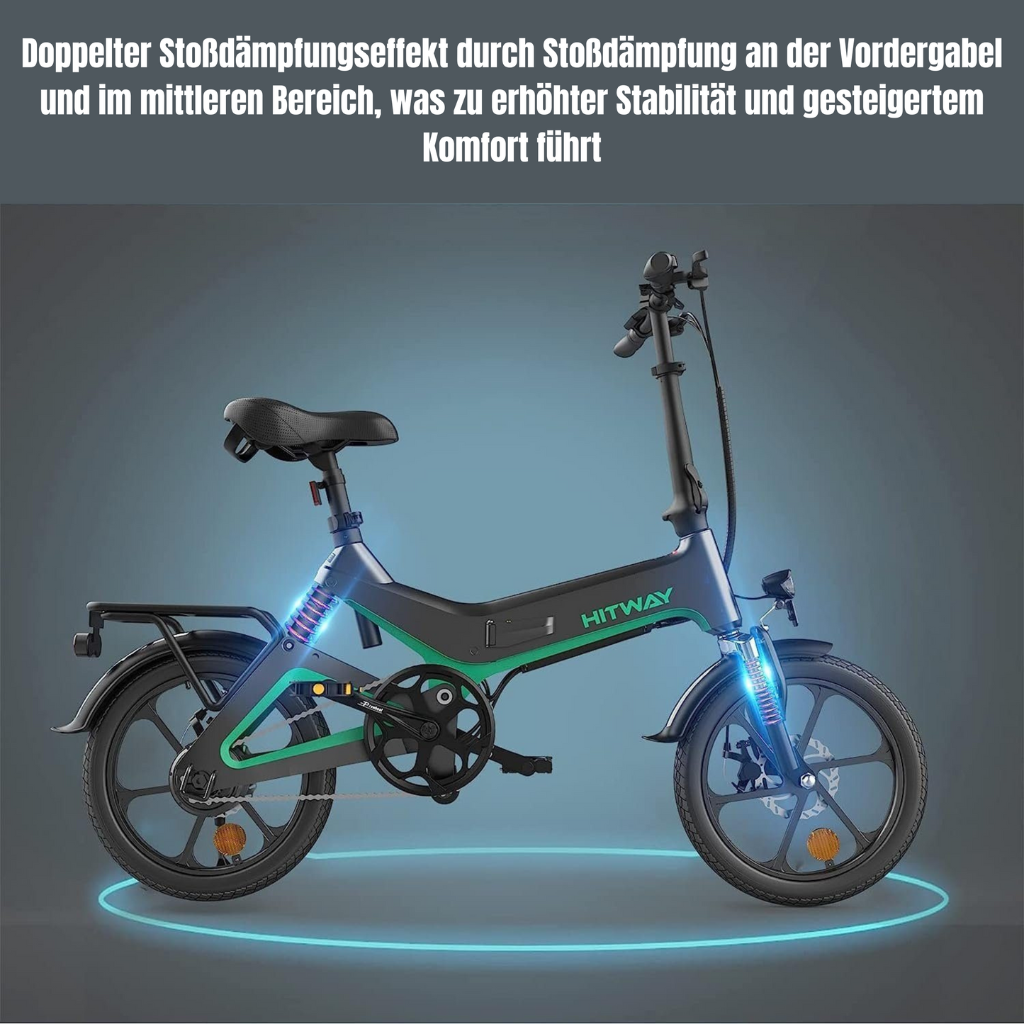 E-Bike HITWAY BK2 16" Faltbar 250W