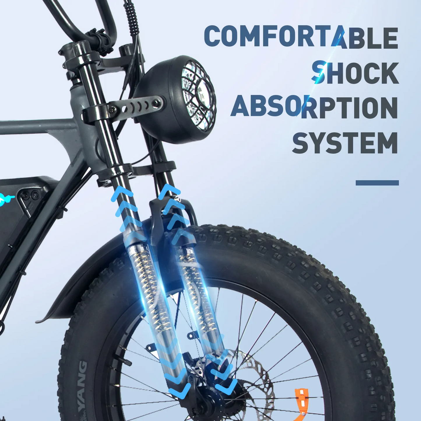 E-Bike KOOLUX KL-BK29 20" 250W 7-Gang SHIMANO