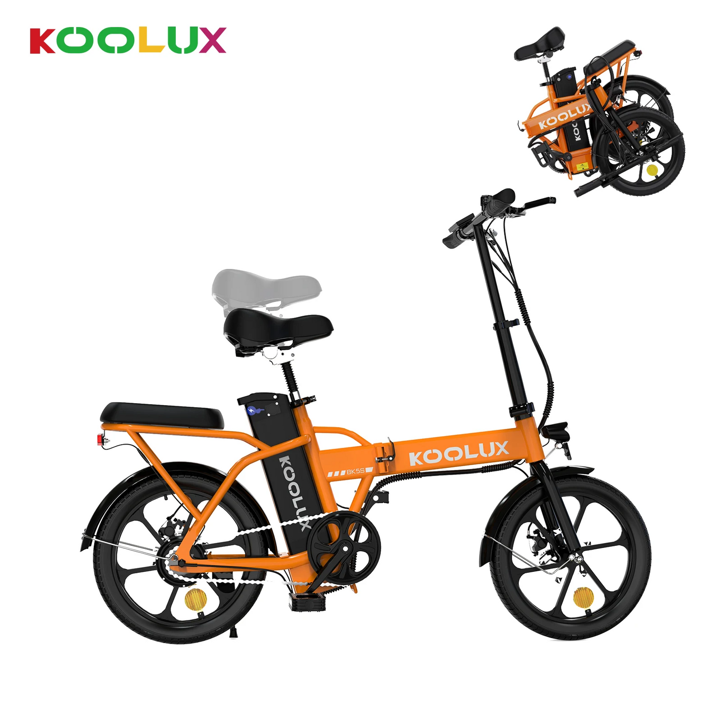 NEU E-Bike KOOLUX BK5S 16" Faltbar 250W