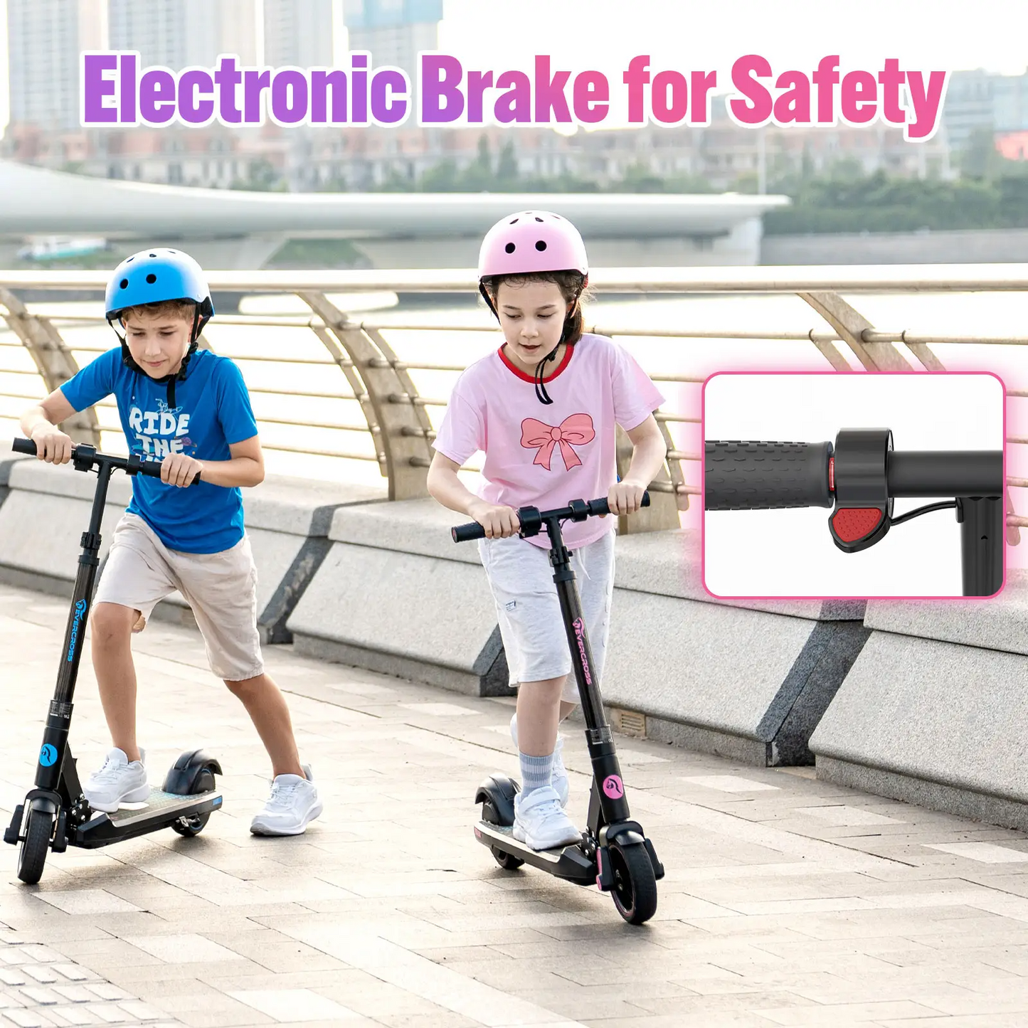 E-Scooter EVERCROSS EV06C 150W 15 km/h für Kinder