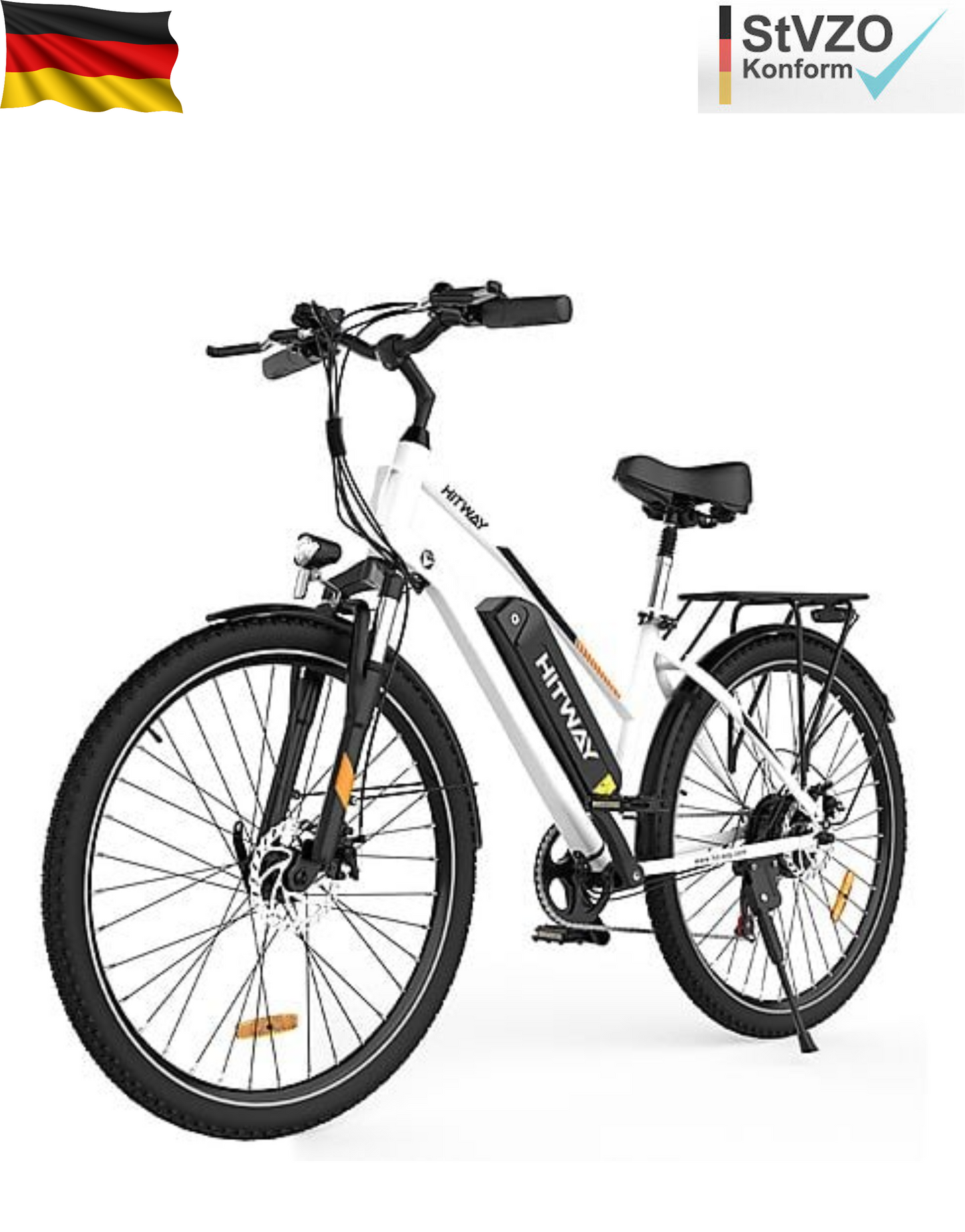 E-Bike HITWAY BK27 28" 250W Citybike
