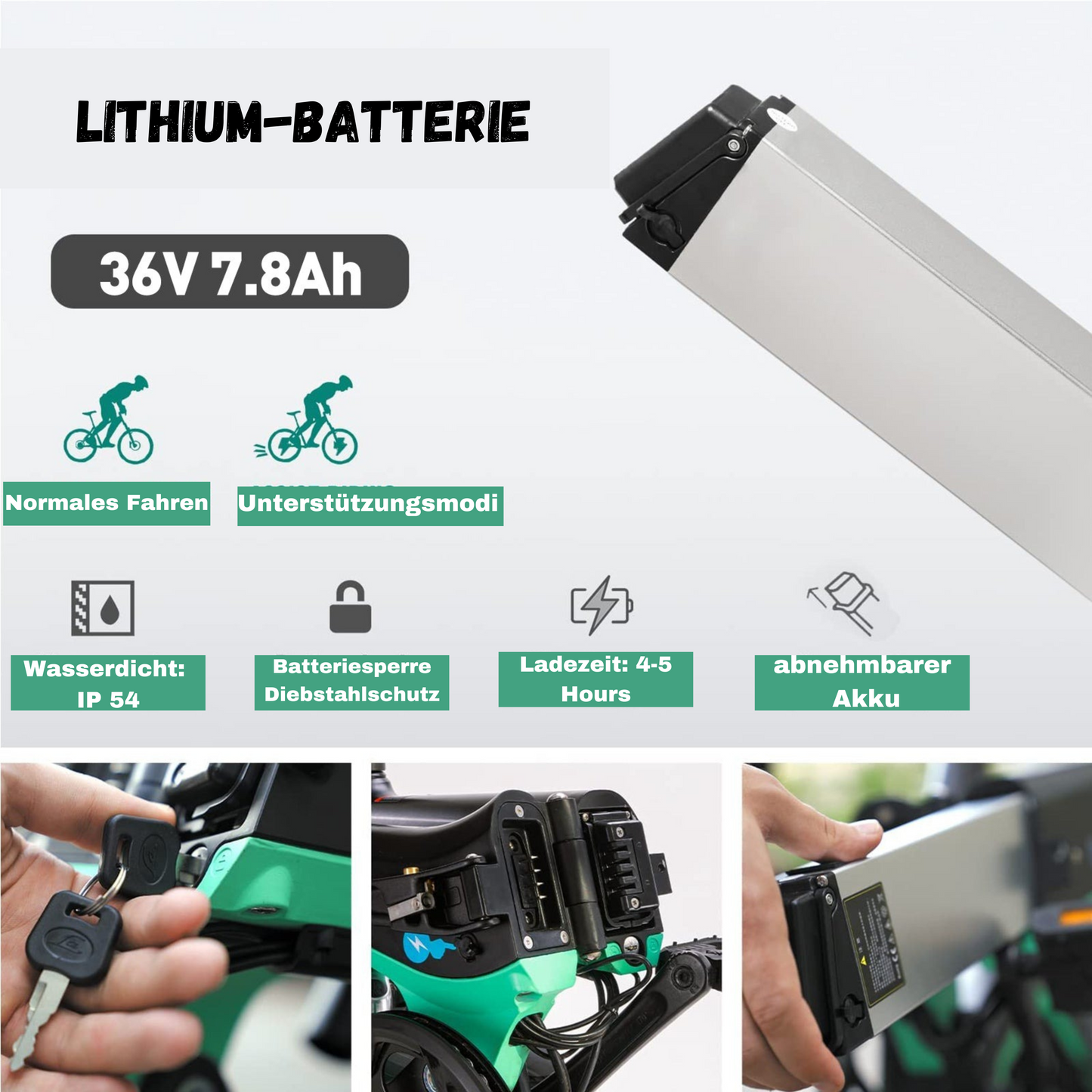 E-Bike HITWAY BK2 16" Faltbar 250W