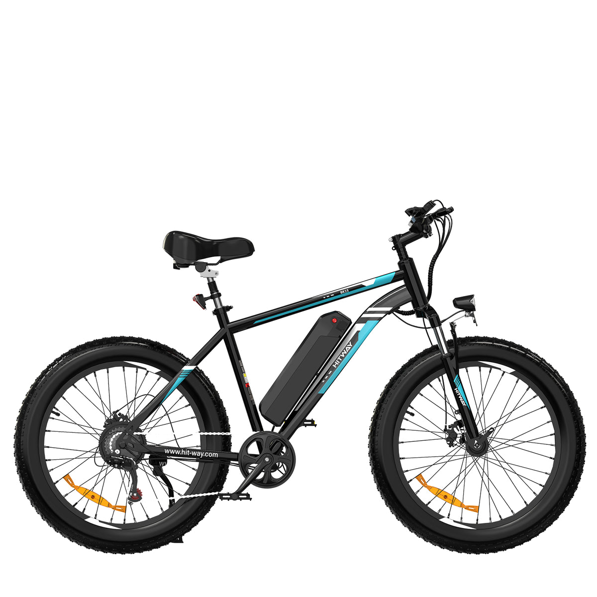 E-Bike HITWAY BK15 26*4,0 Zoll 250W 7-Gang SHIMANO Mountainbike