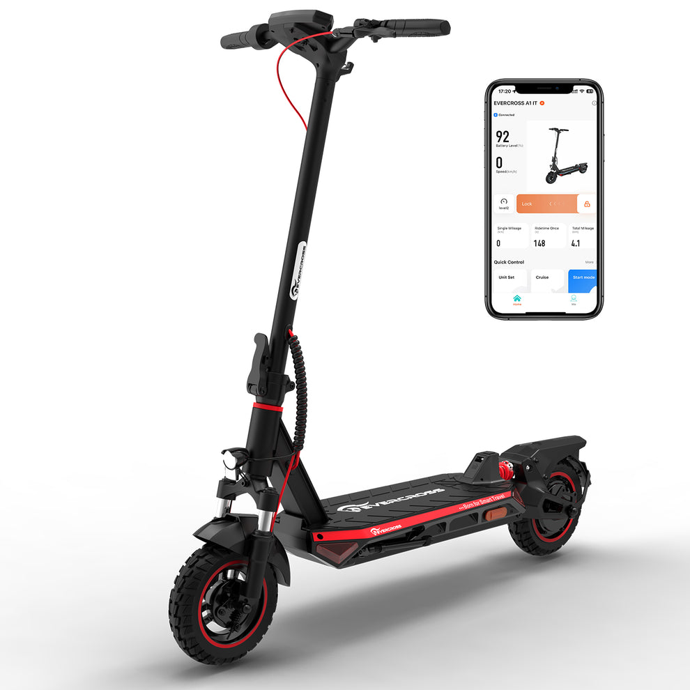 E-Scooter Evercross A1 10" 500W mit ABE