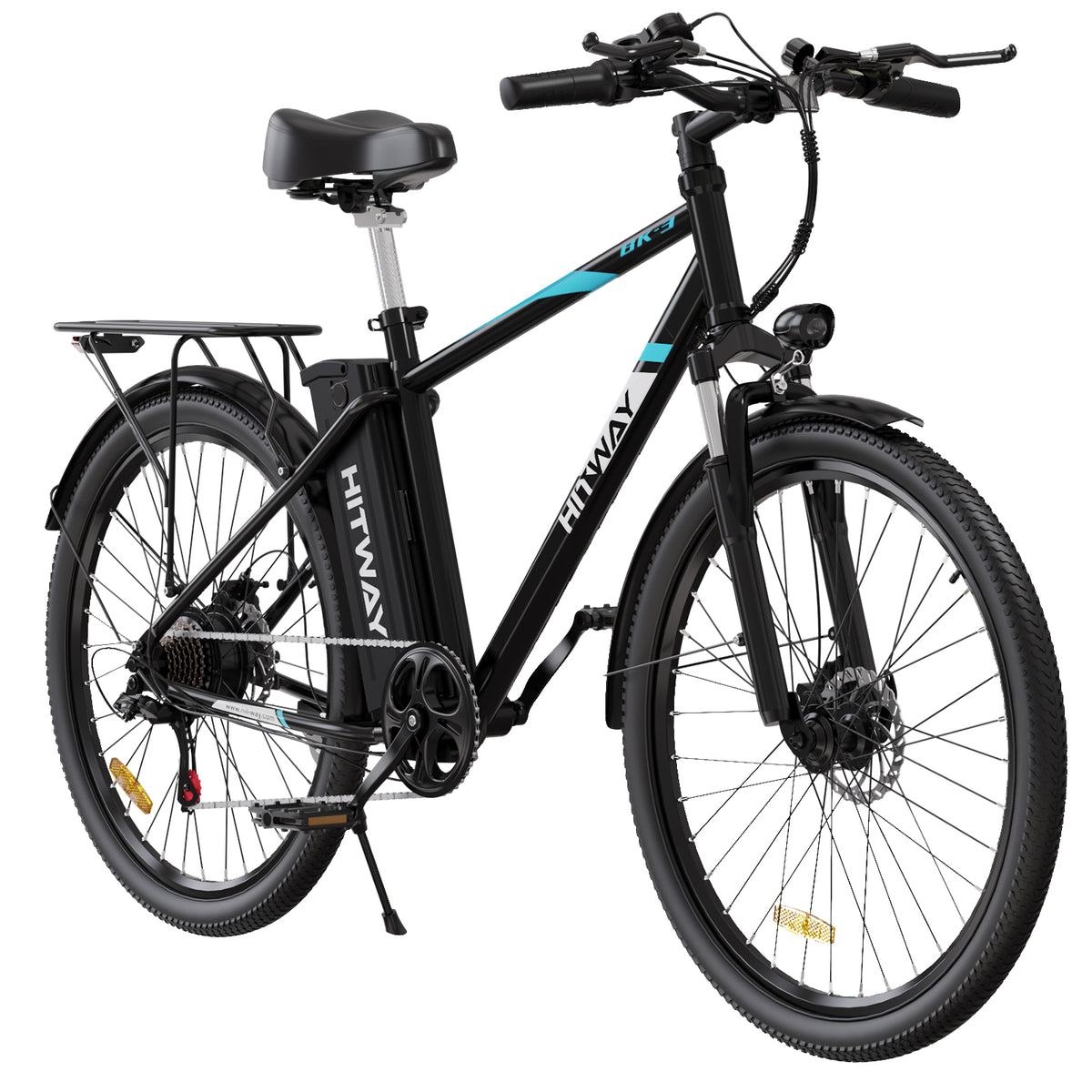 E-Bike HITWAY BK3S 26" 250W 7-Gang SHIMANO Mountainbike