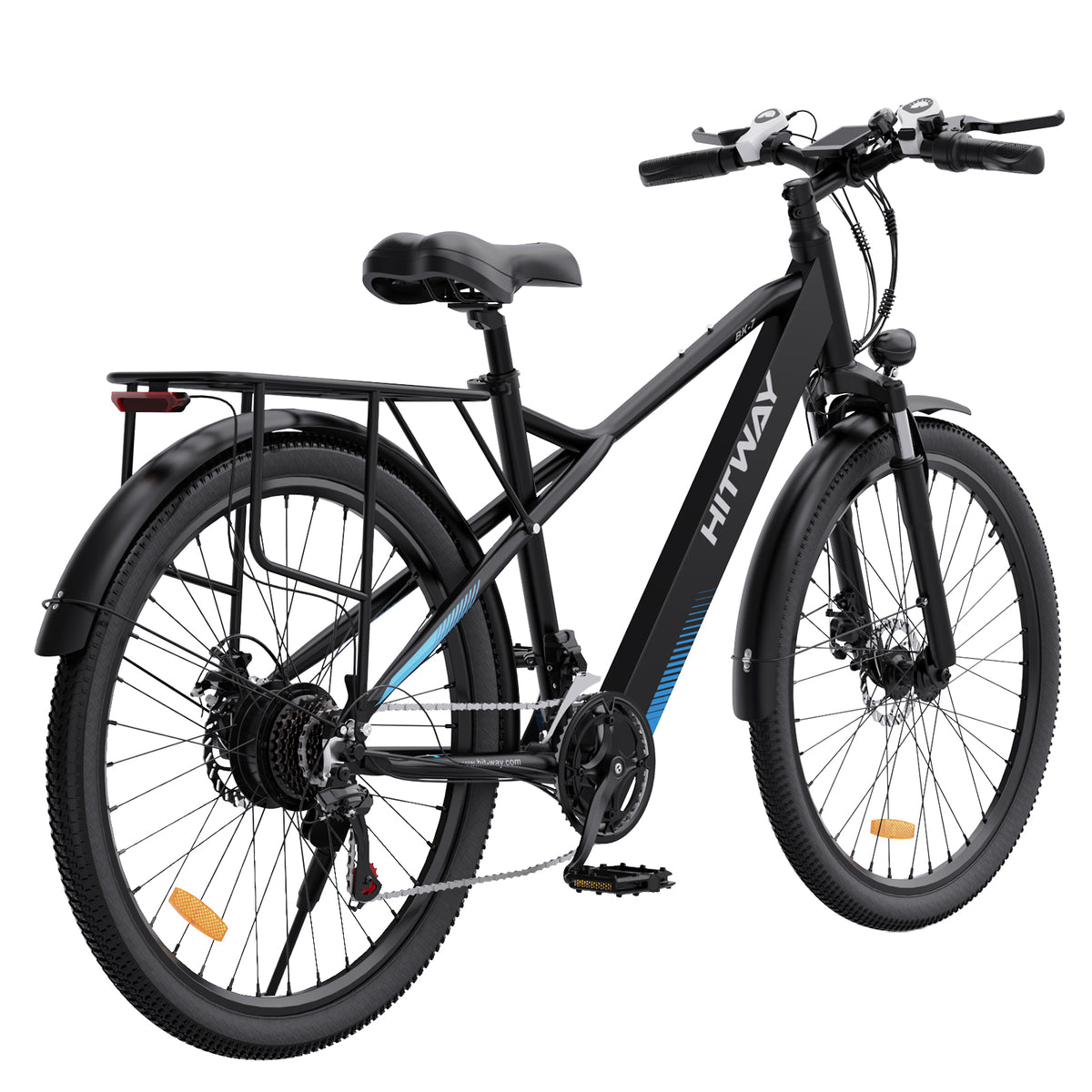 E-Bike HITWAY BK7 26" 250W 21-Gang SHIMANO Mountainbike