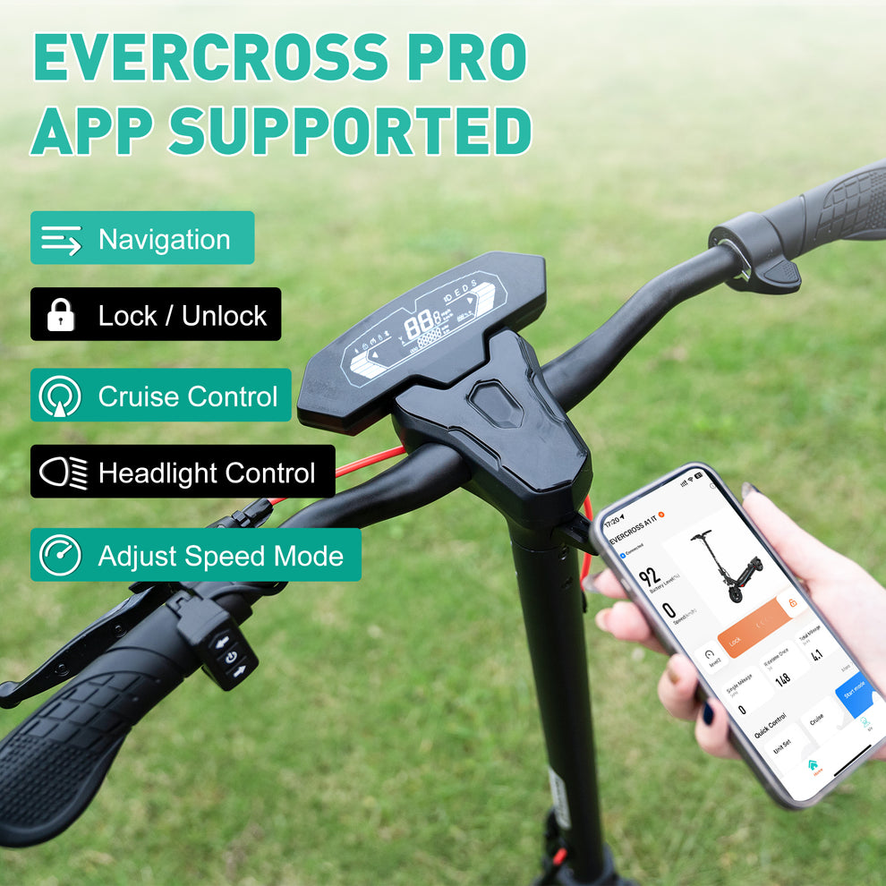 E-Scooter Evercross A1 10" 500W mit ABE