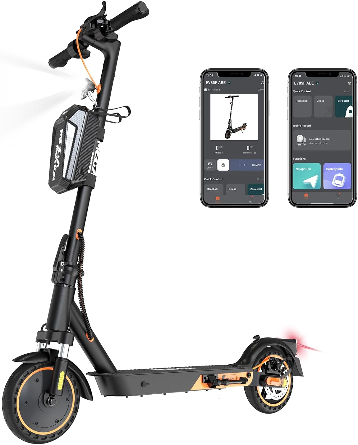 NEU E Scooter Mega Motion EV85F 8 5 400W mit ABE Elektro Monkey