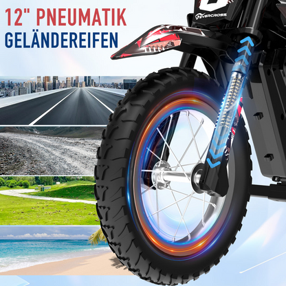 NEU Elektro-Motorrad Evercross EV13M 150W 12" 16 km/h für Kinder
