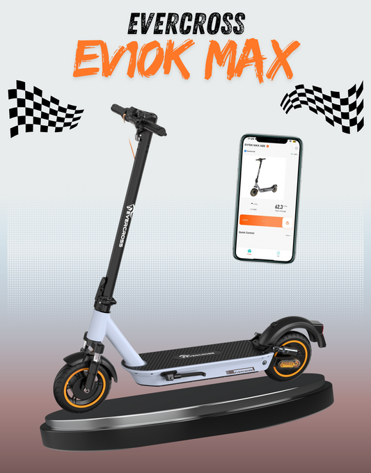 NEU E-Scooter Evercross EV10K MAX 10" 400W mit ABE