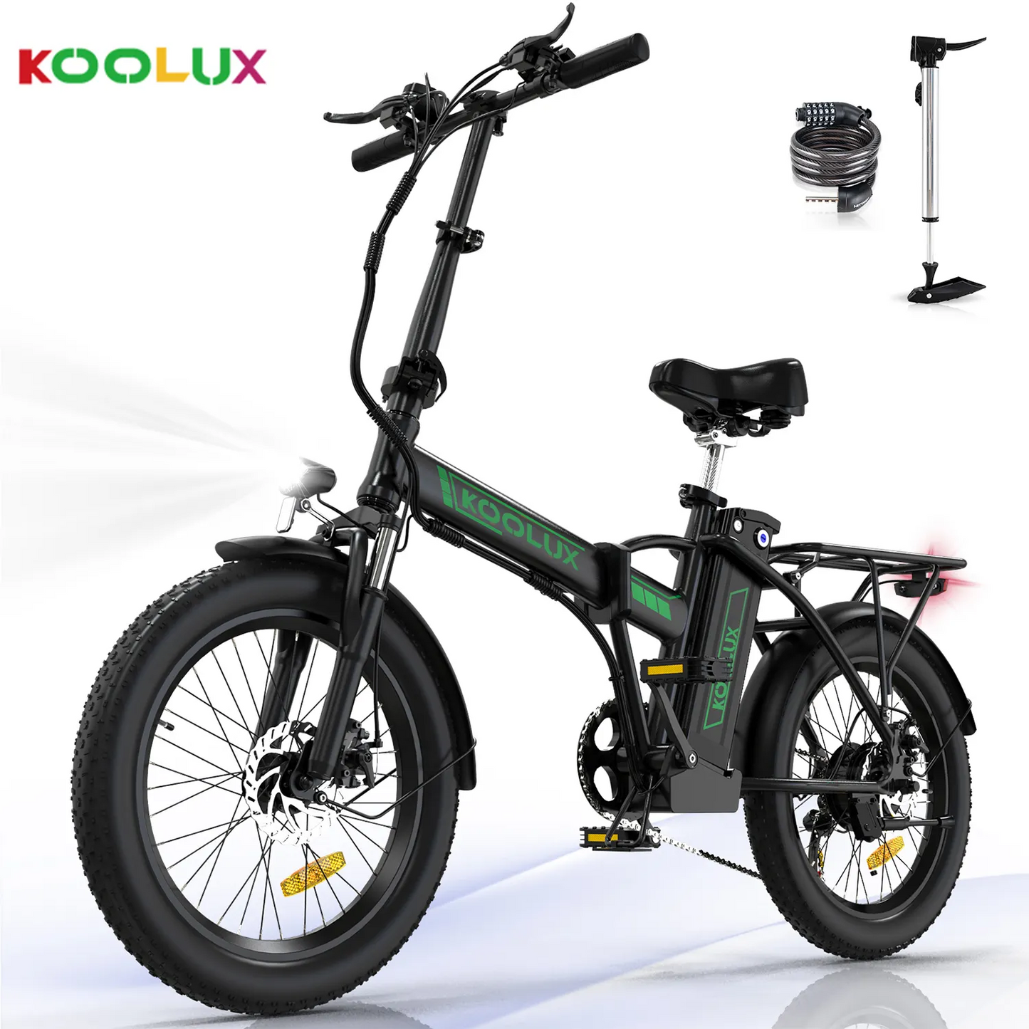 E-Bike KOOLUX BK11 20" Faltbar 250W 7-Gang SHIMANO Mountainbike