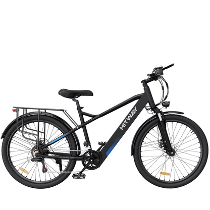 E-Bike HITWAY BK7 26" 250W 21-Gang SHIMANO Mountainbike