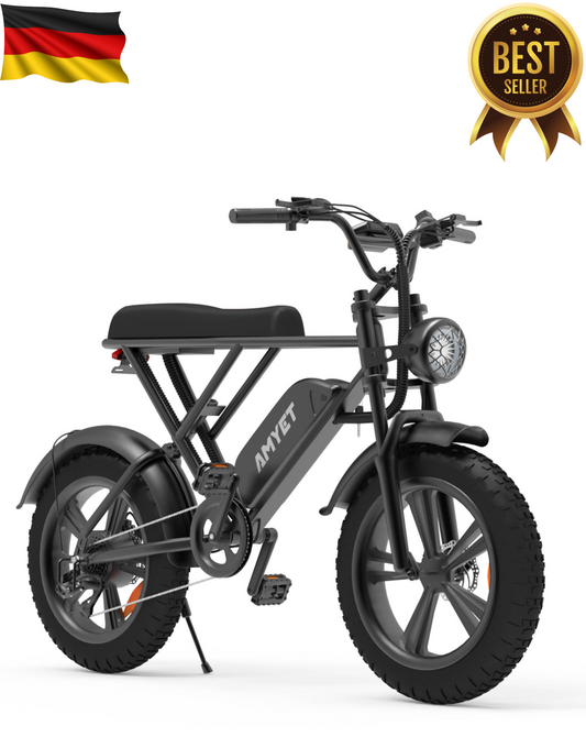 E-Bike AMYET V9-G60 20" 1000W 7-Gang SHIMANO