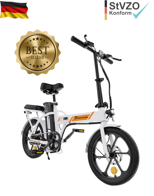 E-Bike Evercross EK5 16" Faltbar 250W