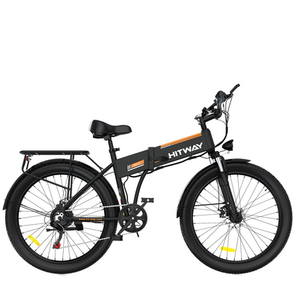 E-Bike HITWAY BK12 26" Faltbar 250W 7-Gang SHIMANO Mountainbike