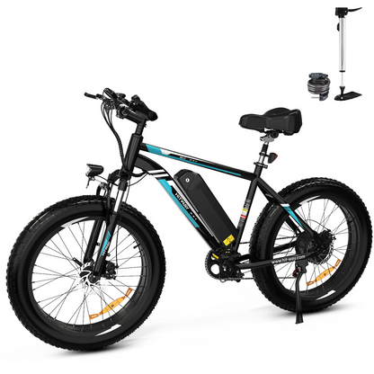 E-Bike HITWAY BK15 26*4,0 Zoll 250W 7-Gang SHIMANO Mountainbike